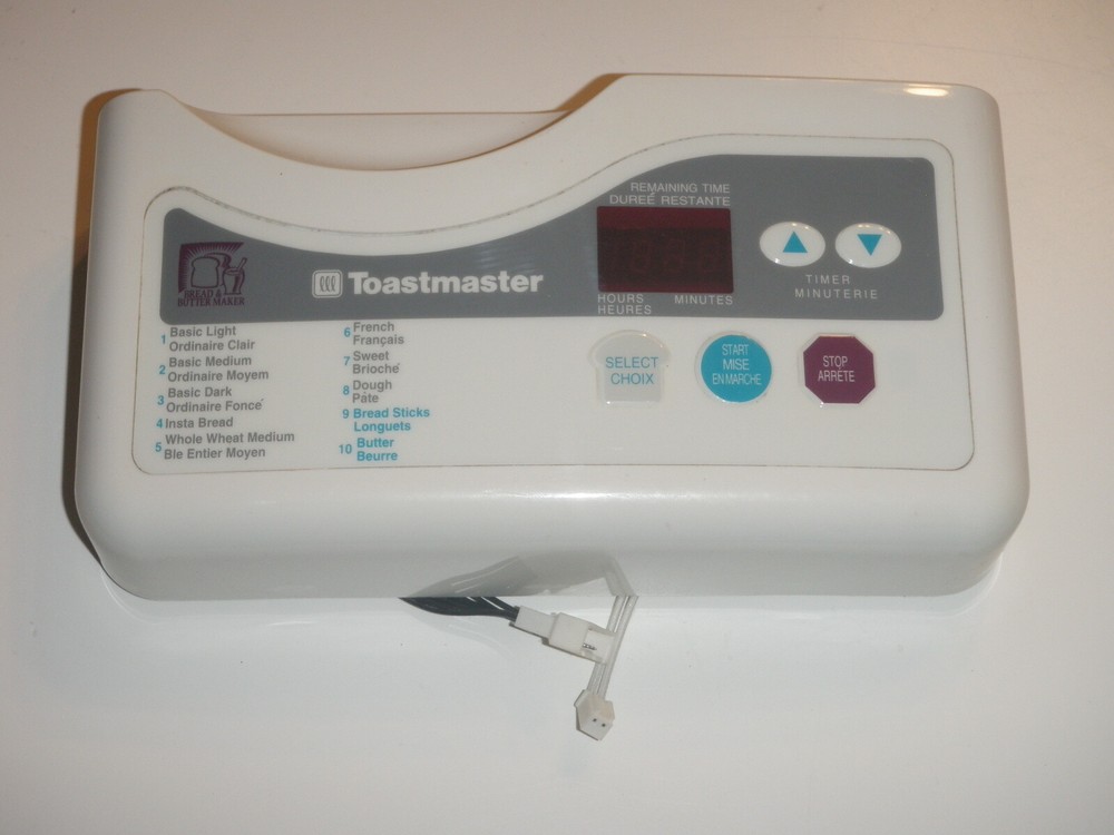 Toastmaster bread maker machine Electronic Touch Control Panel for Model 1185