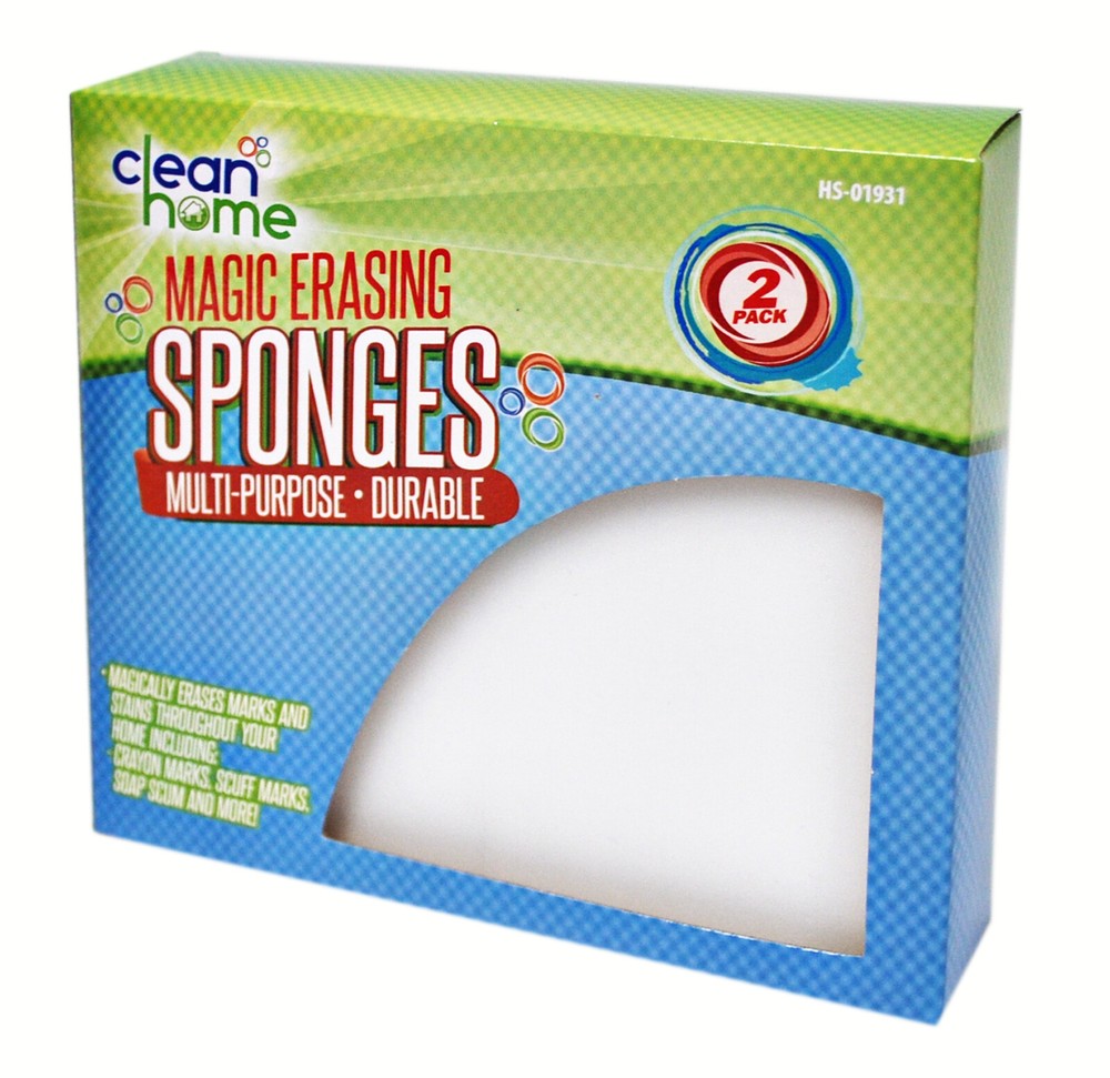 Clean Home Magic Erasing Sponges 2 Pack