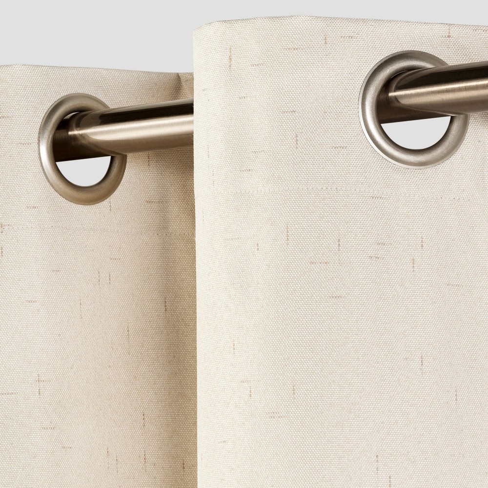 NEW Windsor Light Blocking Curtain Panel - Eclipse Beige Cream