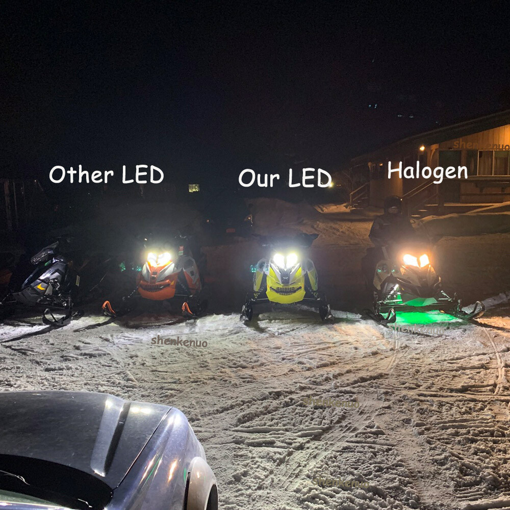 For ALL Polaris Wedge Chassis LED HEADLIGHT UPGRADE Plug & Play SIMPLE INSTALL