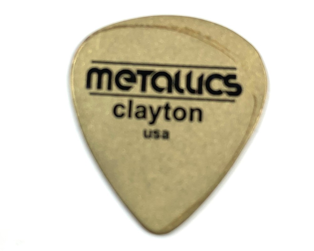 Clayton Guitar Picks Metallics Brass 3-Pack