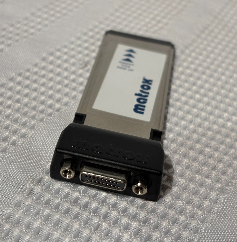 Matrox MXO2 Max with PCIe ExpressCard/34 Interface Card