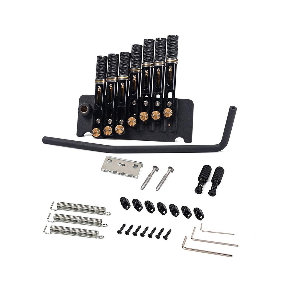 Alnicov 7 String Headless Guitar Bridge Tremolo System with Tailpiece for Ele...