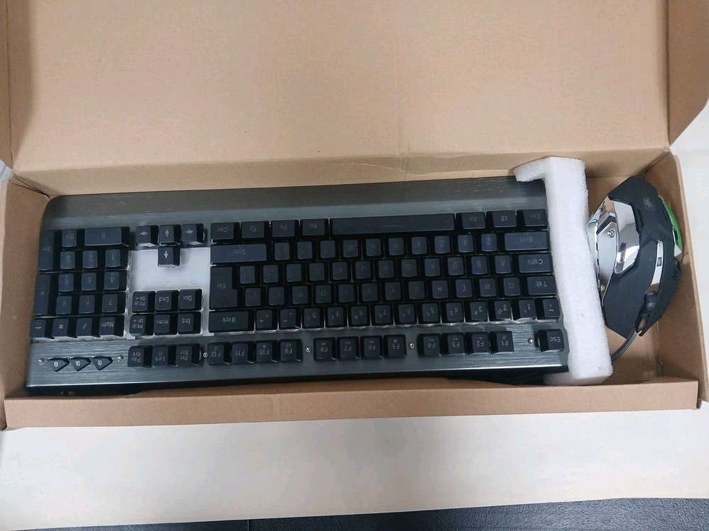 SADES Whisper Keyboard & Mouse Combo Wired Back Light