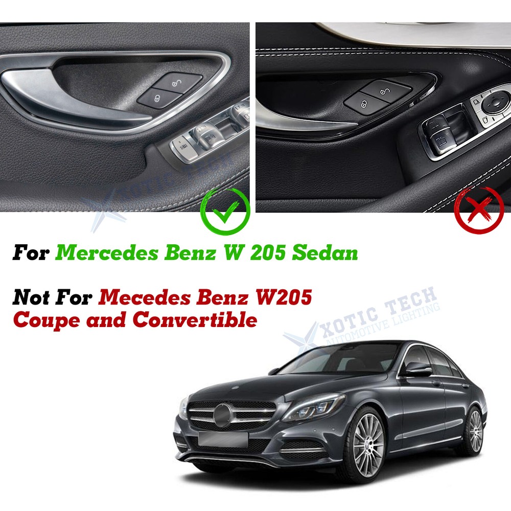 Front Door Center Console Armrest Box Storage Insert Tray For Benz C GLC Class