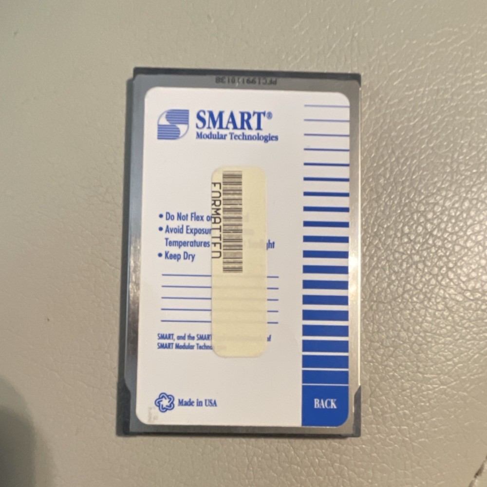 SMART Modular Technologies 20MB Flash Card SM9FA520-C7500S