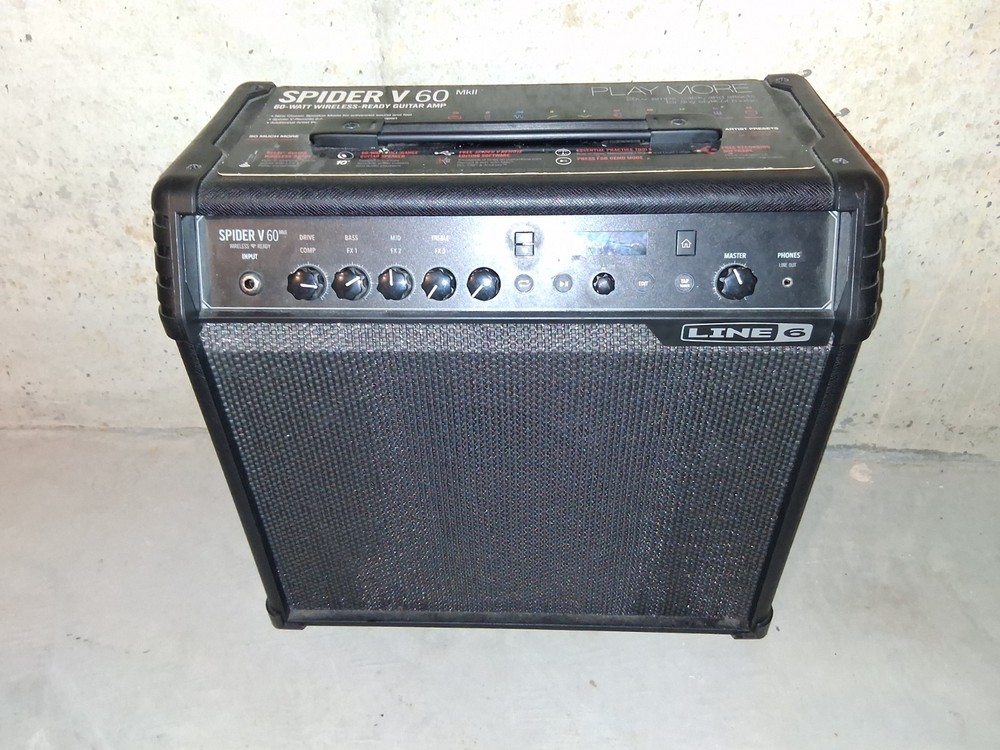 IN BOX! Line 6 SPIDER V 60 Guitar AMP Amplifier