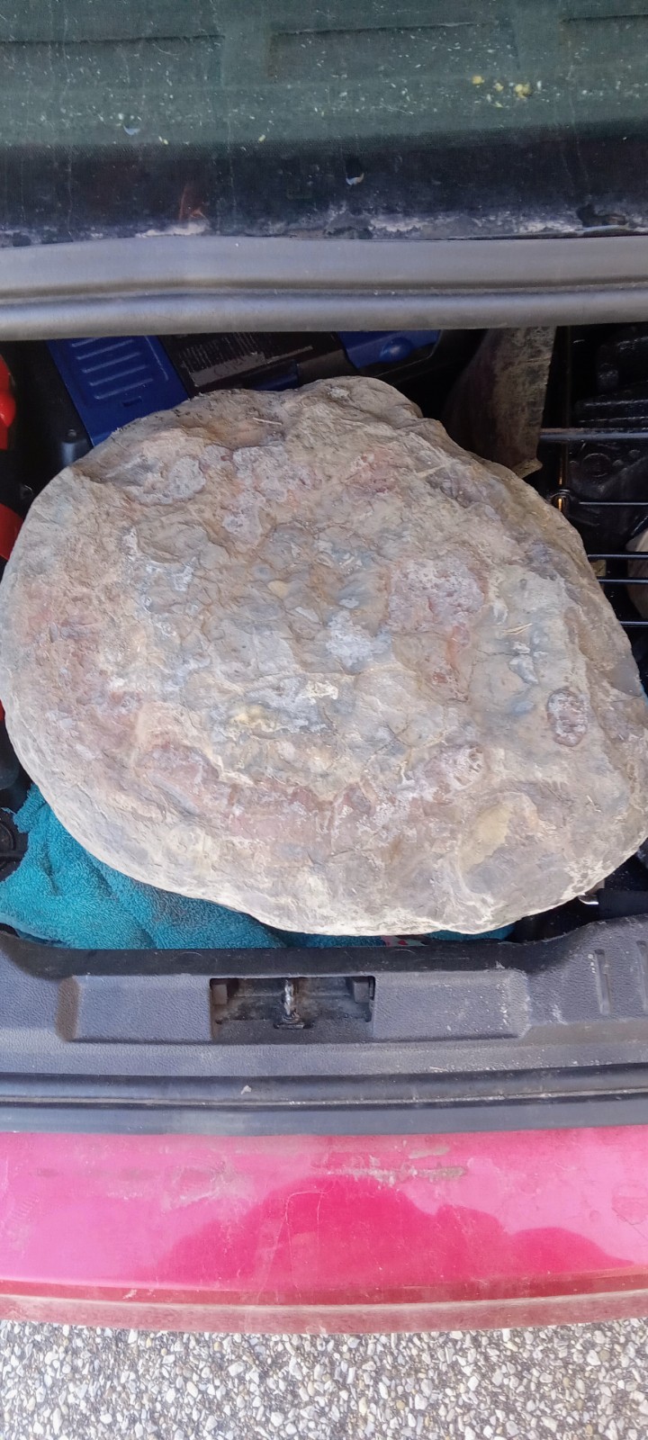 Natural Large Rock Mineral Specimen Surface Features Unpolished