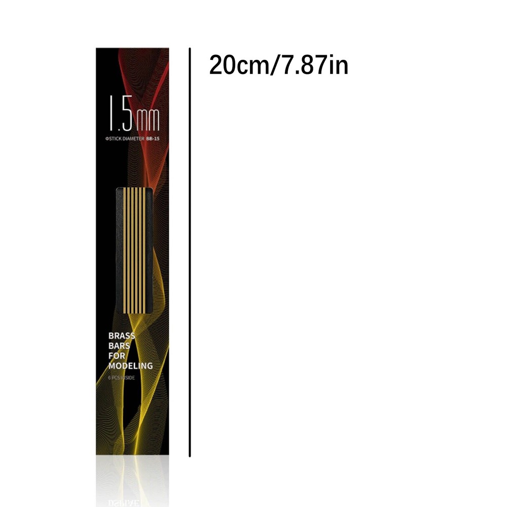 1.5mm Solid Brass Rod Hobby Knife Making Scratch Building Model Craft Tool