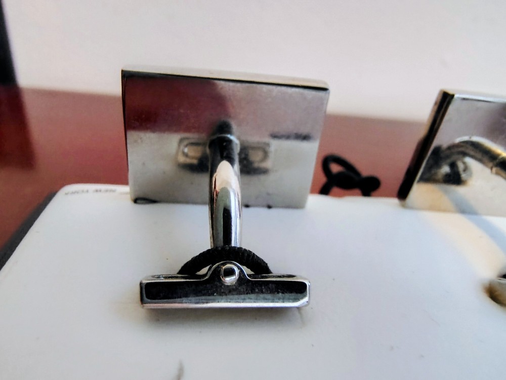 Silver Tone Kenneth Cole Cufflinks