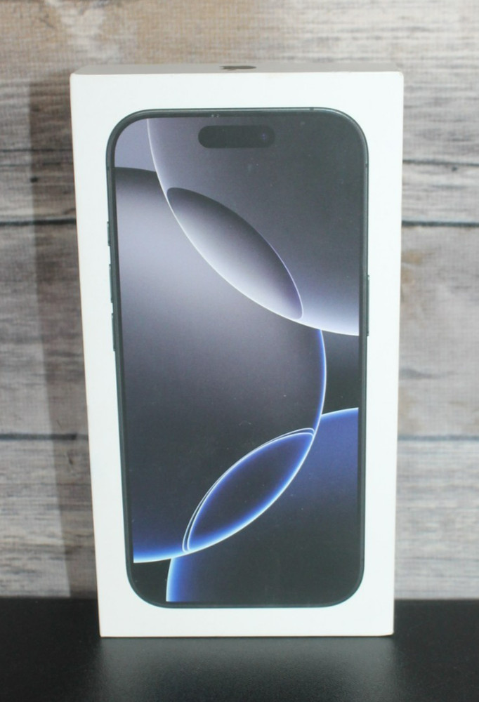 IPhone 16 Pro Box Only - Phone not included- Blue