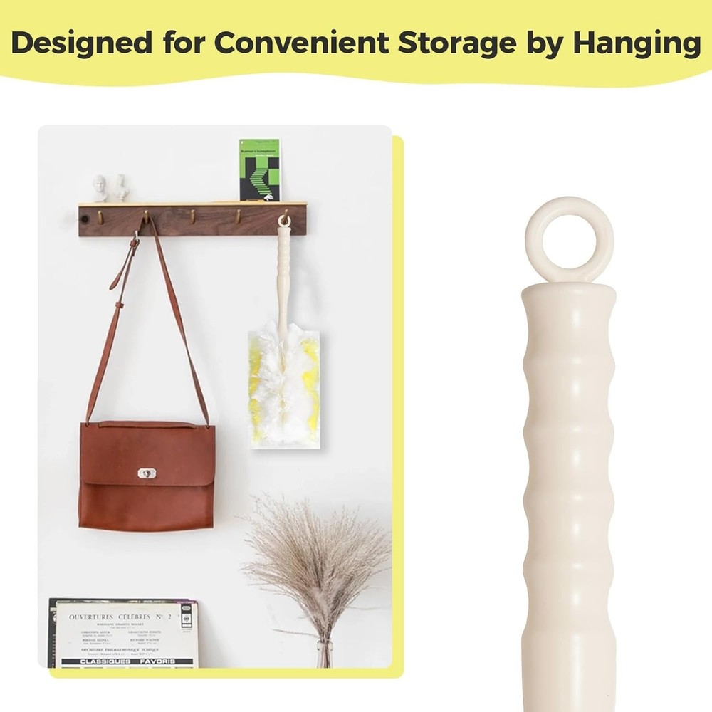 5 Pack Replacement Duster Handles – Compatible with Swiffer Duster Mop - #359