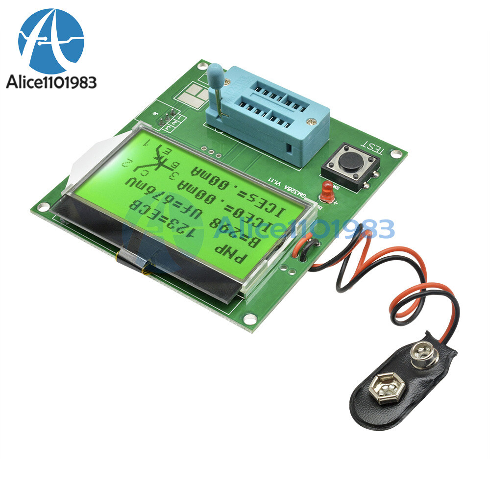 LCD GM328A Transistor Tester Meter Frequency Square Wave Generator