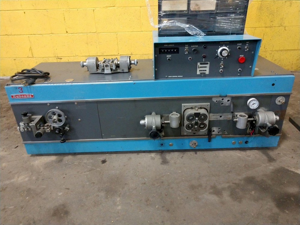 10 AWG EUBANKS MODEL 02600 AUTOMATIC WIRE STRIPPER WITH FEEDER: STOCK #14830
