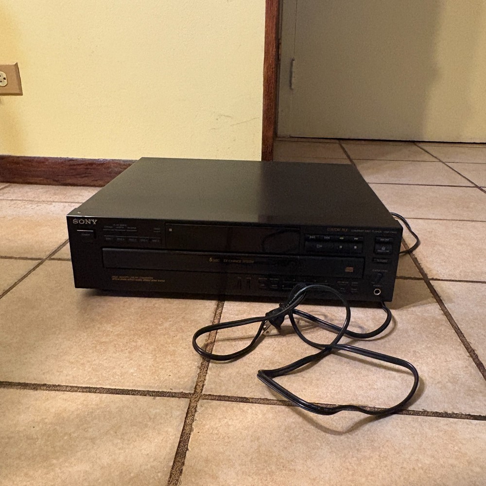 SONY CDP-C445 CD Player 5-Disc Changer