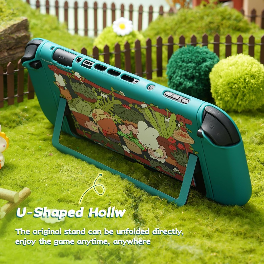 GeekShare Protective Shell Compatible with Switch 2, Kawaii Cartoon Dockable ...