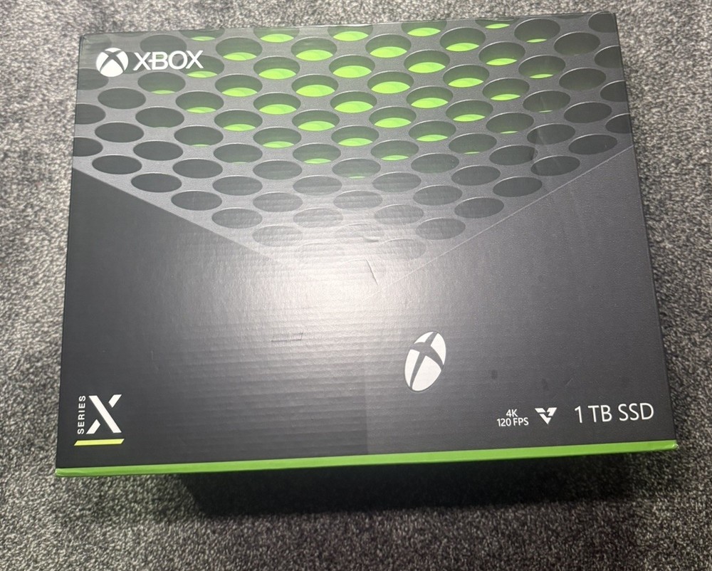 Xbox Series X 1TB SSD Packaging Empty Box With Foam Inserts Only