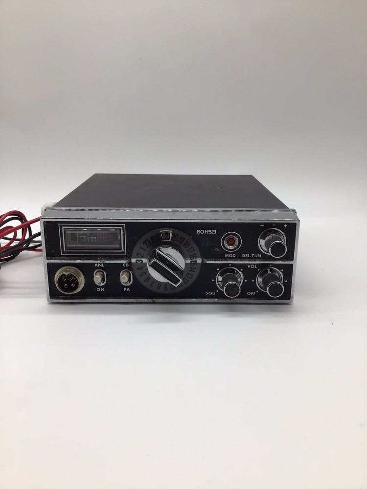 BOHSEI EBINA Model D-1325RF 23 Channel Mobile CB Radio Powers Up Untested