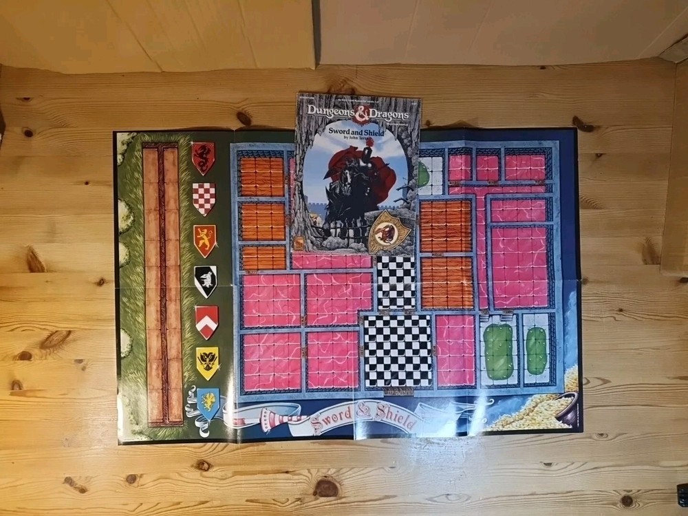 Dungeons & Dragons Sword and Shield TSR 1992