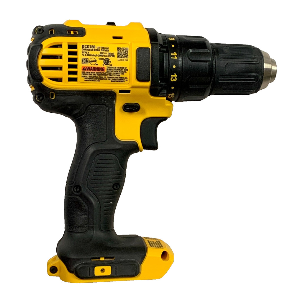 DEWALT DCD780B 20V MAX 1/2" Compact Cordless Drill/Driver TOOL ONLY 0038