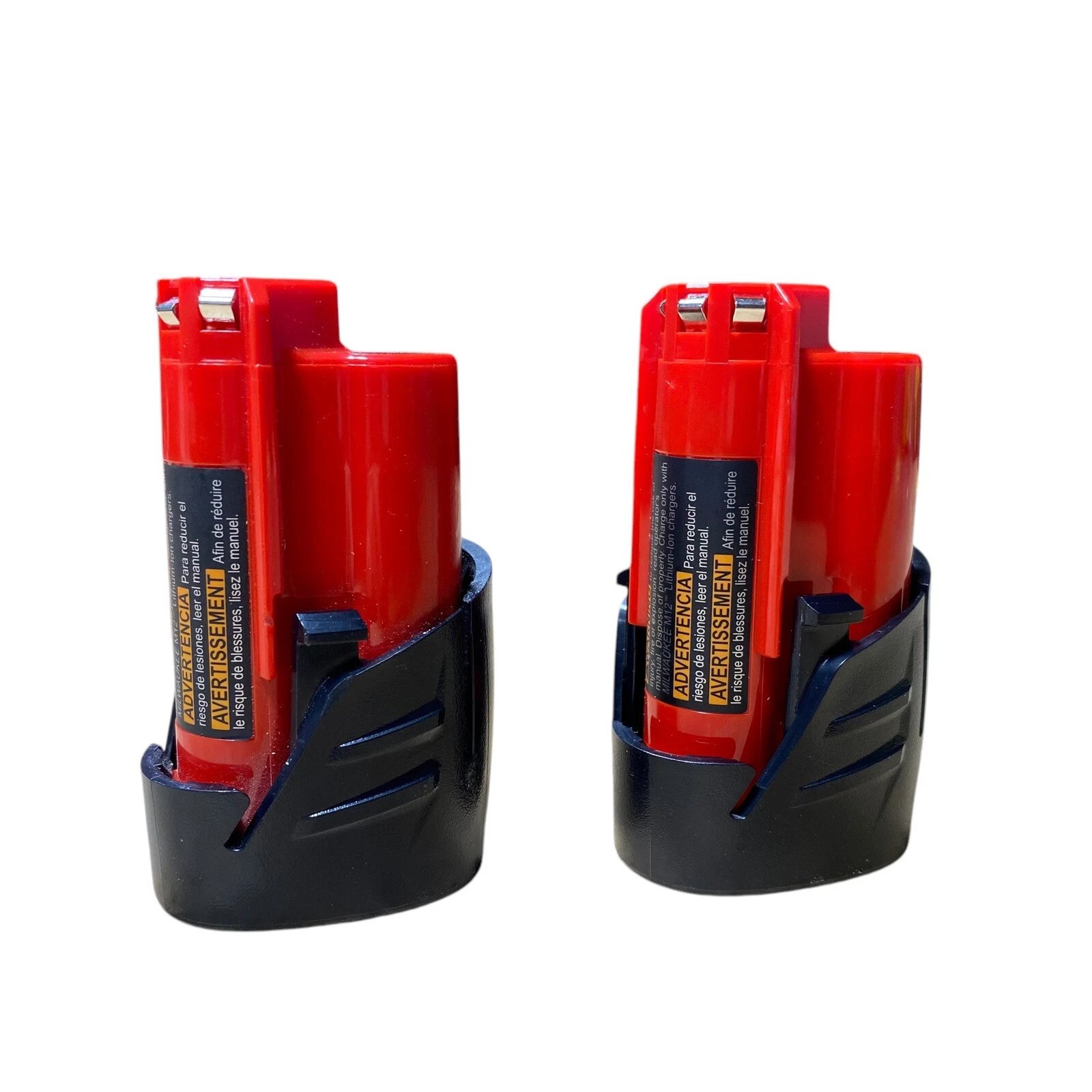 Genuine Milwaukee M12 2 Pack CP2.0 2.0Ah Batteries 48-11-2420 x2 OEM 12V NEW