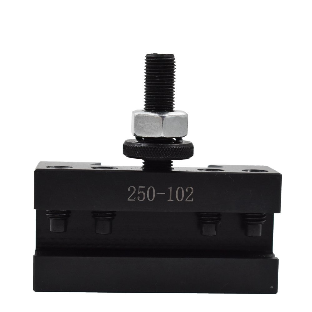 5Pcs AXA 2# 250-102 Quick Change Tool Post Turning & Facing Holder For CNC Lathe