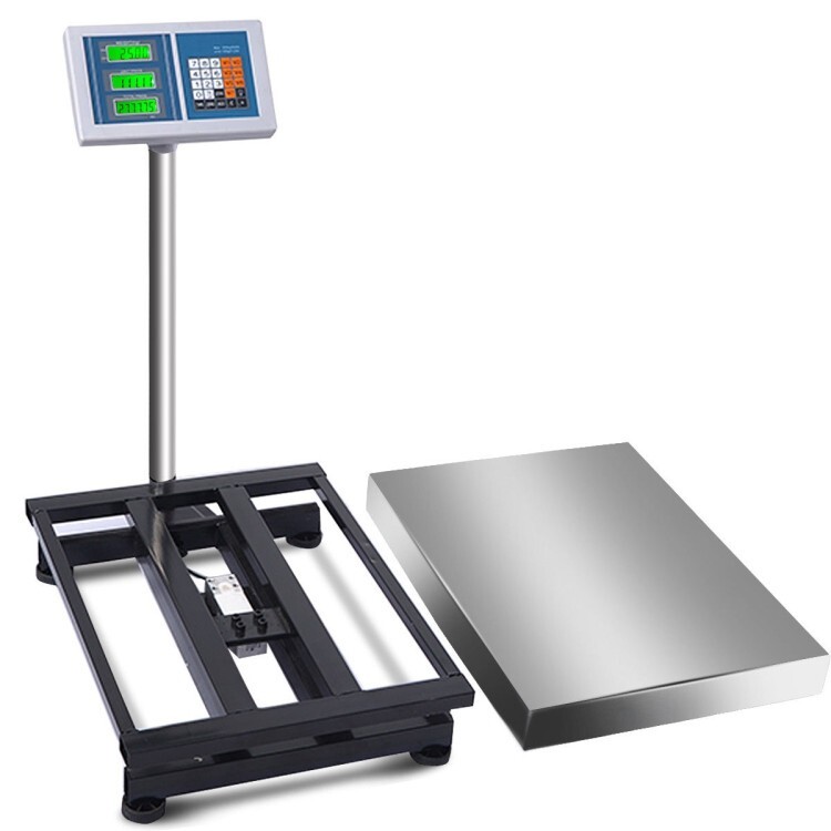 660lbs Portable Weight Computing Digital Electronic Platform Scale Digital Floor