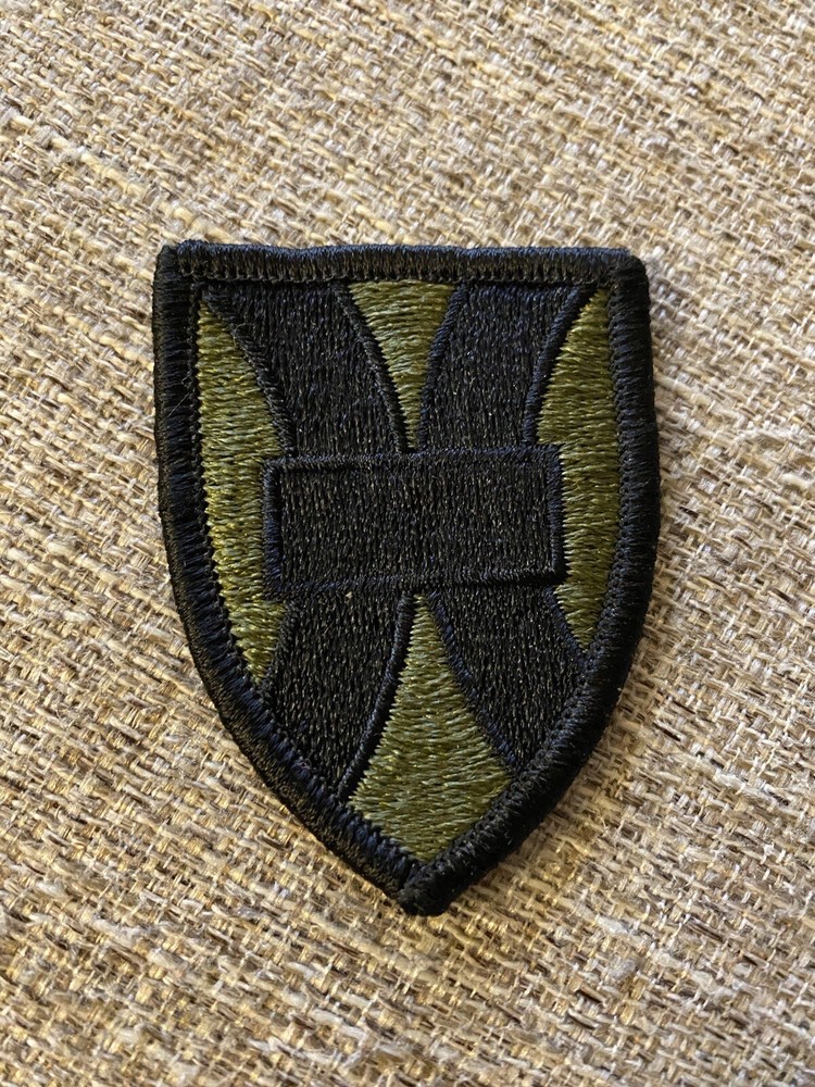 US Army 21st Sustainment Command Subdued Patch INV4241