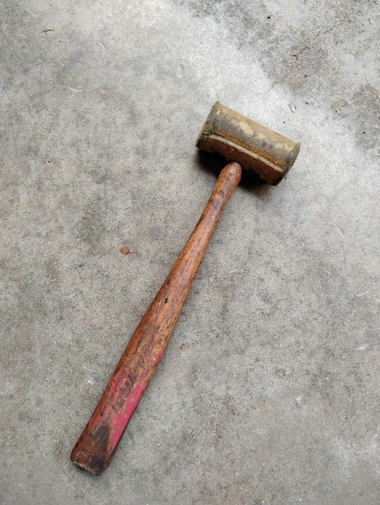 C/R Chicago Rawhide Mfg. Co. No. 0 Small Rawhide Mallet