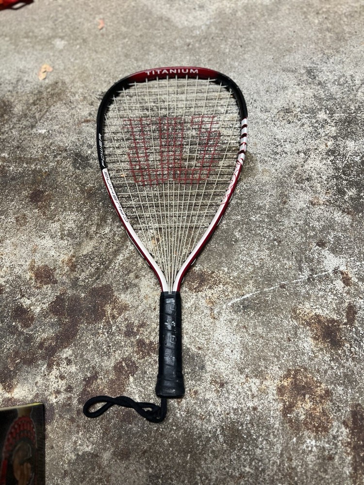 Wilson Titanium squash racket