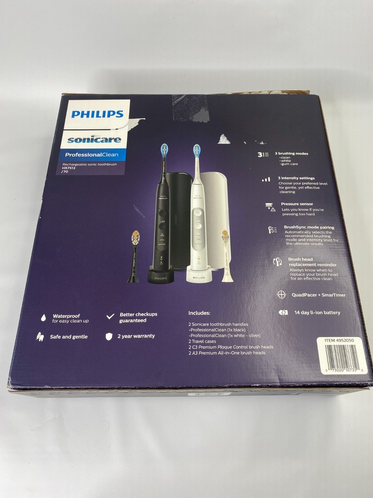 Sonicare Professional Clean ToothBrush Handle, 2-pack **READ**