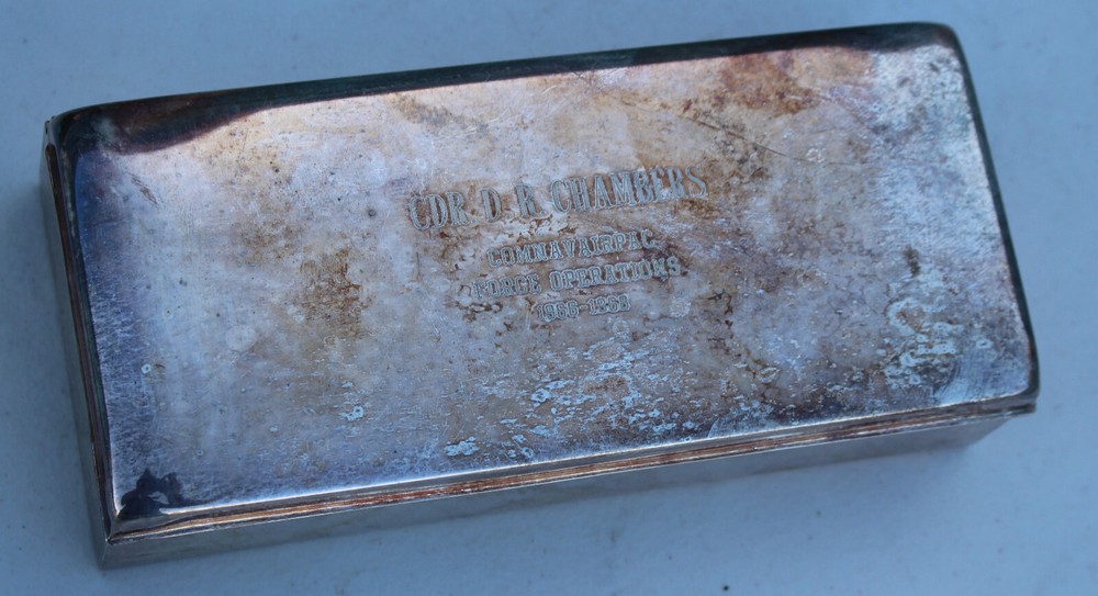 USN Navy Comnavairpac Force Operations Commander Naval Air Forces Poole Case Box