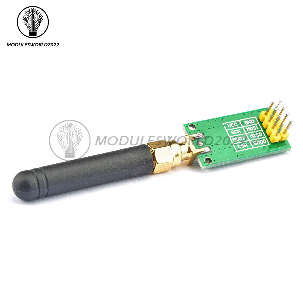 1/2/5/10PCS CC1101 Wireless Transceiver 433MHz + SMA Antenna Wireless Module