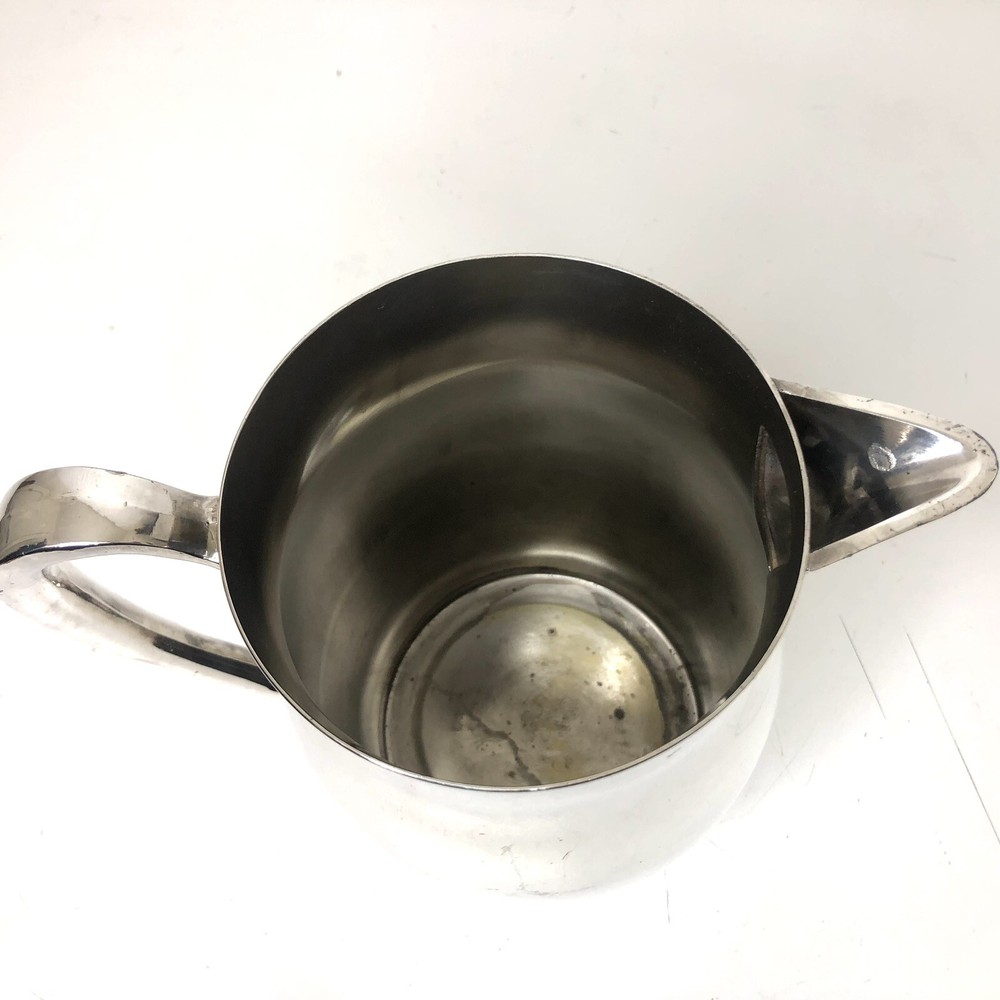 Vintage Pitcher EPCA Bristol Silverplate By Poole 7”