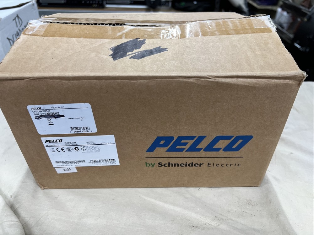Pelco NET5501-US 1 Single Channel Rack Inline Encoder US Schneider Electric