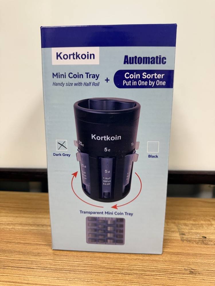 KORTKOIN AUTOMATIC - MINI COIN TRAY + COIN SORTER