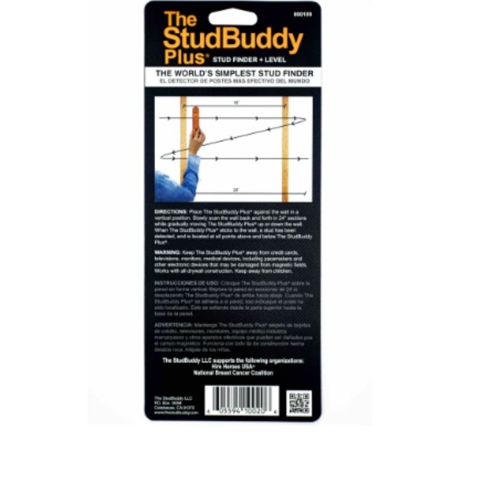 The StudBuddy Plus Magnetic Stud Finder New