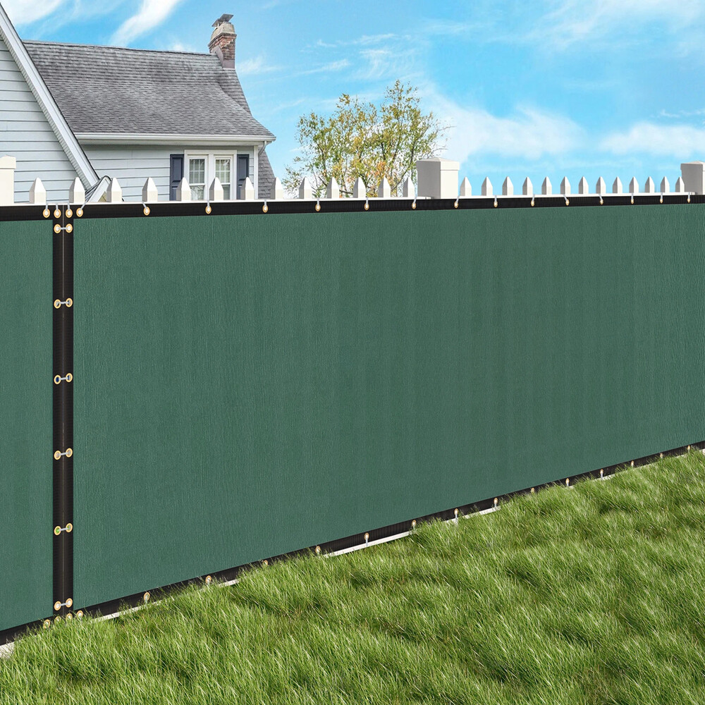 6 X 50ft Privacy Fence Cover Screen Fencing Mesh Shade Net Cover for Garden Yard
