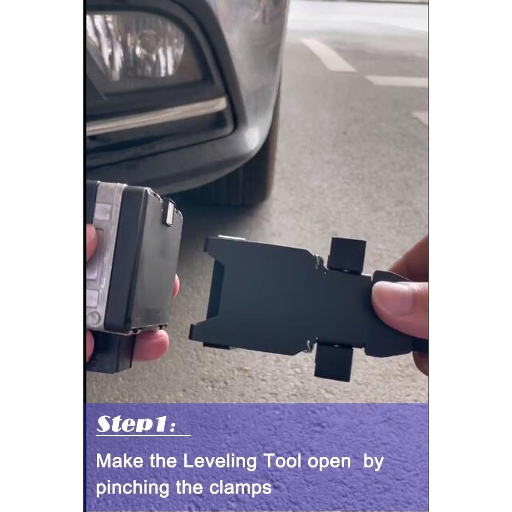 ADAS Calibration Dynamic Acc Positioning Tool for Planar Unit, Angle Leveling...