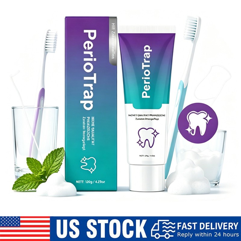 PerioTrap Mint Flavor Gum Toothpaste Cleaning Toothpaste Sensitive Teeth 120g
