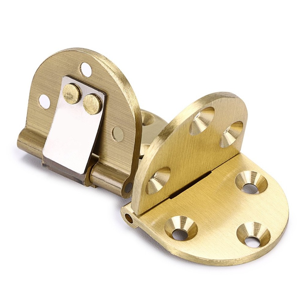 2 Pcs Solid Brass Hinges, Drop Front Desk Drawer Butt Hinge for Table Sewing
