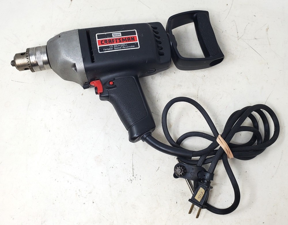 Sears Craftsman 1/2" Variable Speed Reversible Corded Drill - Model 315.10280