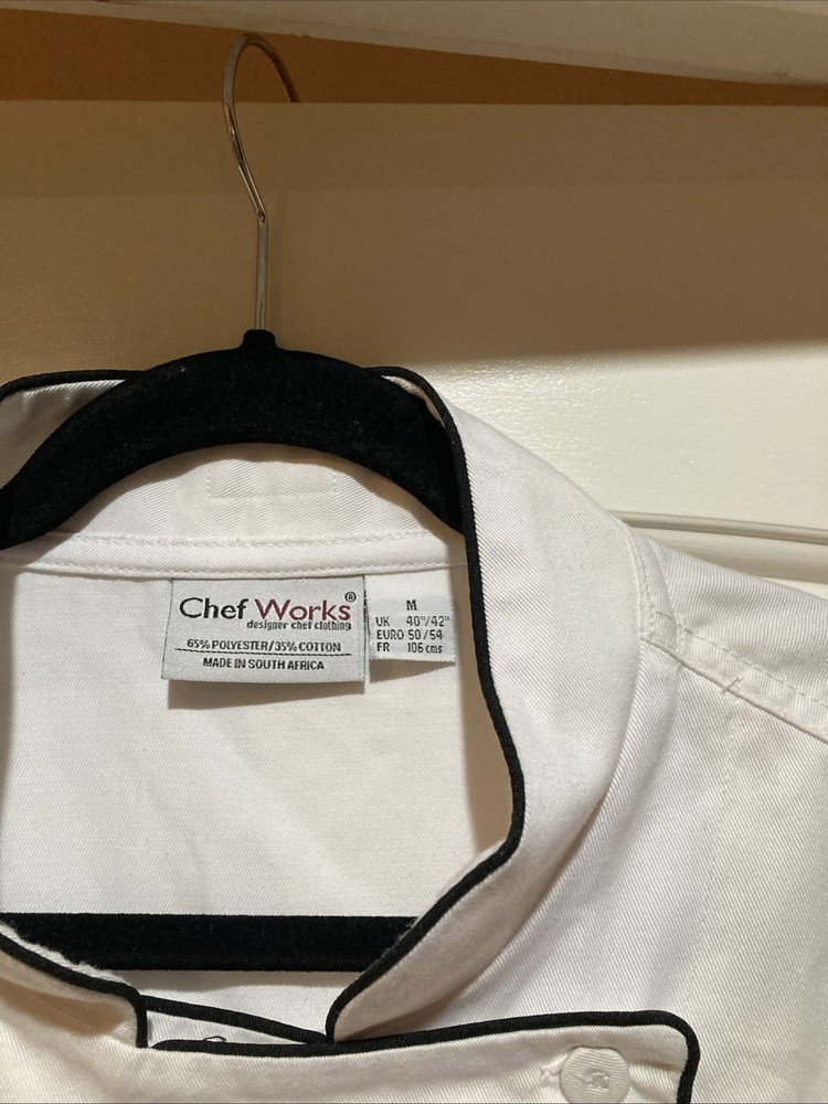 Chef Works Sicily Executive Chef Coat WHITE