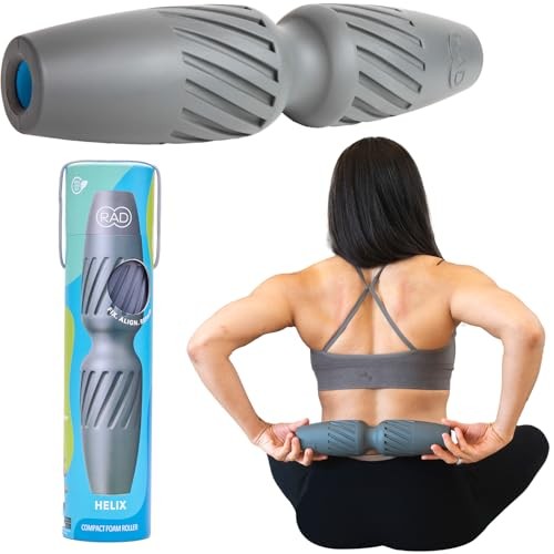Helix – Compact High-Density Exercise Foam Roller – Deep Tissue Myofascial