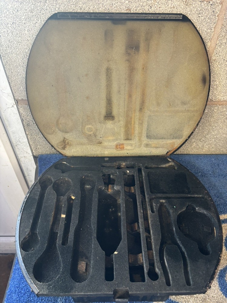 Jaguar Mk2 Daimler V8 Metal Tool Box - Empty