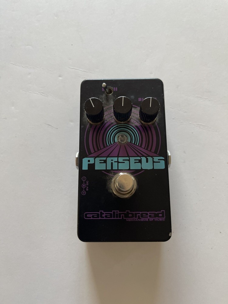 Catalinbread Perseus Sub Octave Fuzz Octaver Analog Octafuzz Guitar Effect Pedal