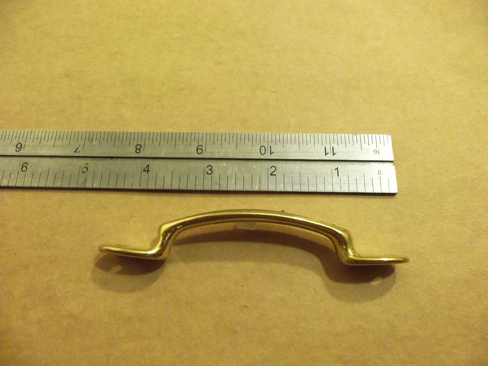 Solid Brass Window Sash Lifts Drawer Pull Handles (Set Of 4)