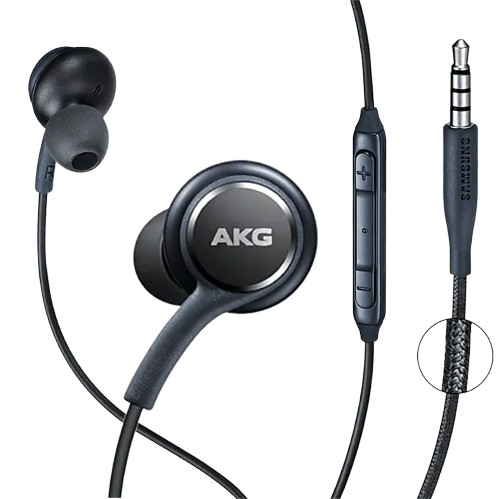 2 pack AKG EO-IG955 Black In-Ear Headsets