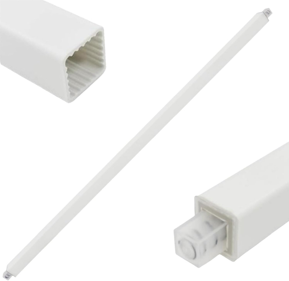 24" Adjustable Bathroom Towel Bar Replacement Rod for Ceramic Holder Spring Load