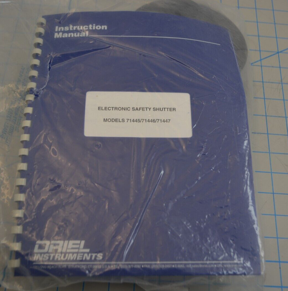 71445 / SHUTTER LIGHT SOURCE, 1.4-IN 71445 / ORIEL INSTRUMENTS